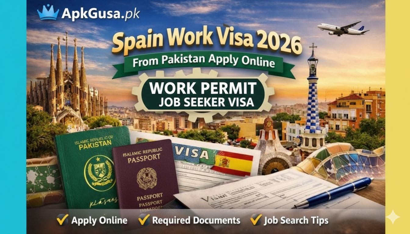 ApkGusa- ApkGusa Spain Work Visa 2026 Apply Online